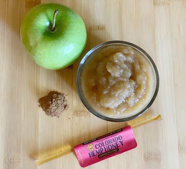 ingredients for homemade apple sauce for dogs
